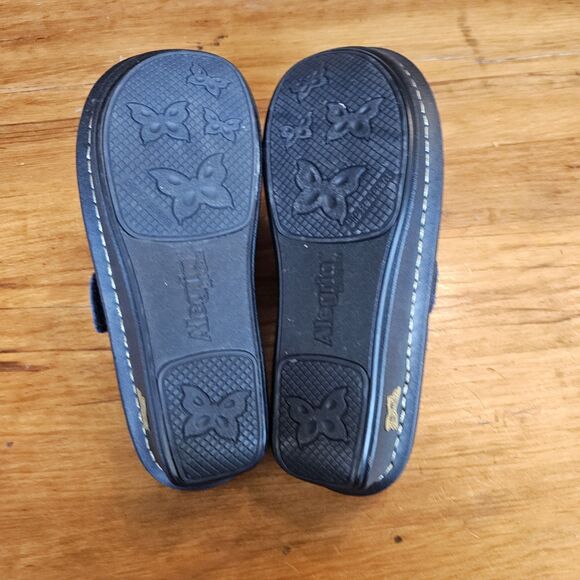 Alegria Carina Bronze Platform Thong Sandals Womens US 7.5/ EU 38 Summer - Picture 7 of 8